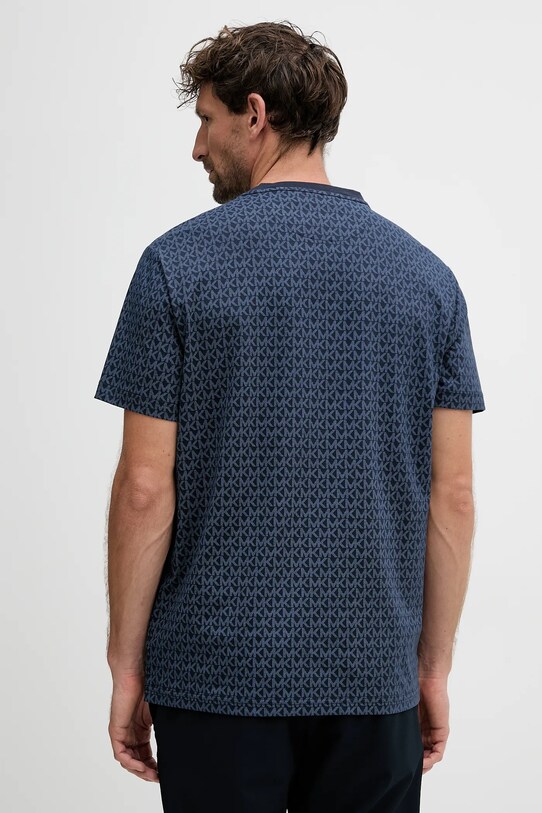 Ruházat Michael Kors pamut póló CS5529A5KS sötétkék