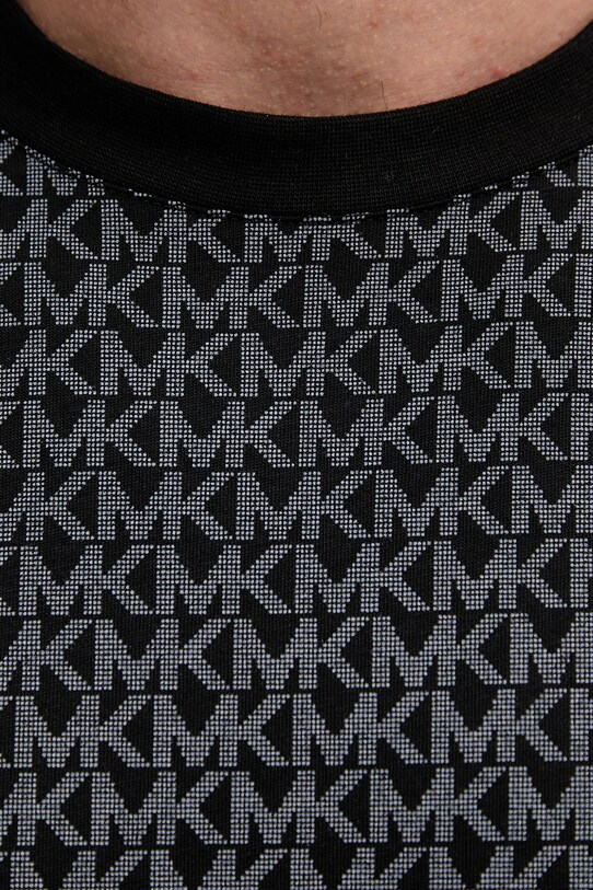 Michael Kors t-shirt bawełniany CS5529A5KS czarny