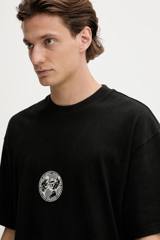 HUGO t-shirt bawełniany czarny 50542366