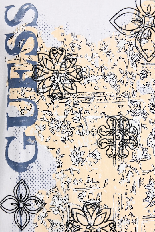 Бавовняна футболка Guess M5YI12.I3Z14 білий