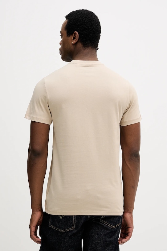 Odzież Guess t-shirt bawełniany M5YI13.I3Z14 beżowy