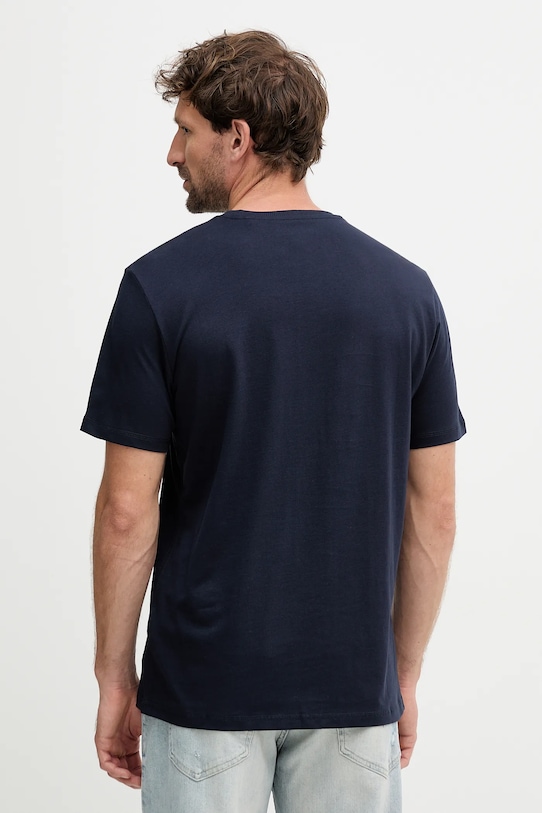 Odjeća Pamučna majica Guess M5YI15.I3Z14 mornarsko plava