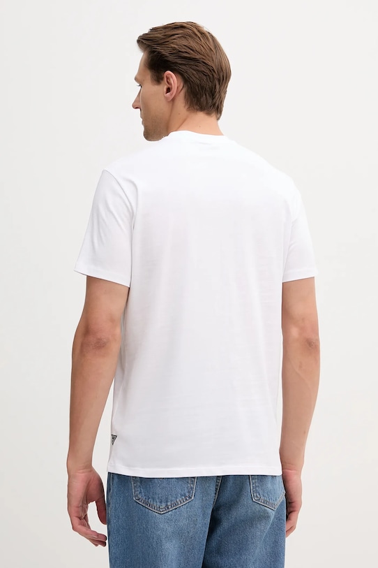 Guess t-shirt bawełniany M5YI41.KBW41 biały AW25