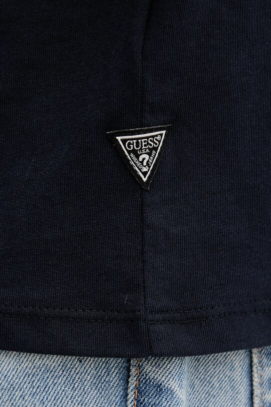 Guess tricou din bumbac M5YI41.KBW41 bleumarin