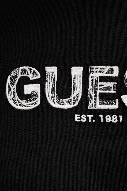 Guess tricou din bumbac negru M5YI41.KBW41