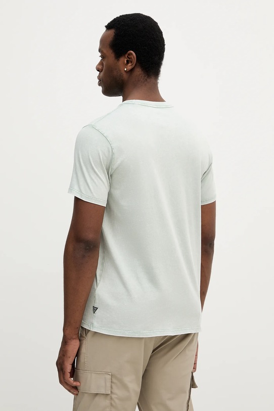Odzież Guess t-shirt bawełniany M5YI42.KBW41 zielony