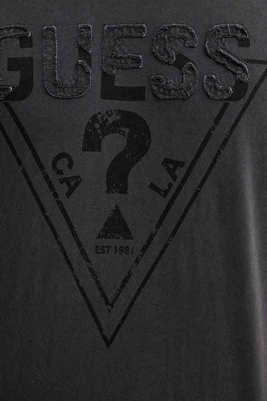 Guess t-shirt bawełniany M5YI42.KBW41 szary