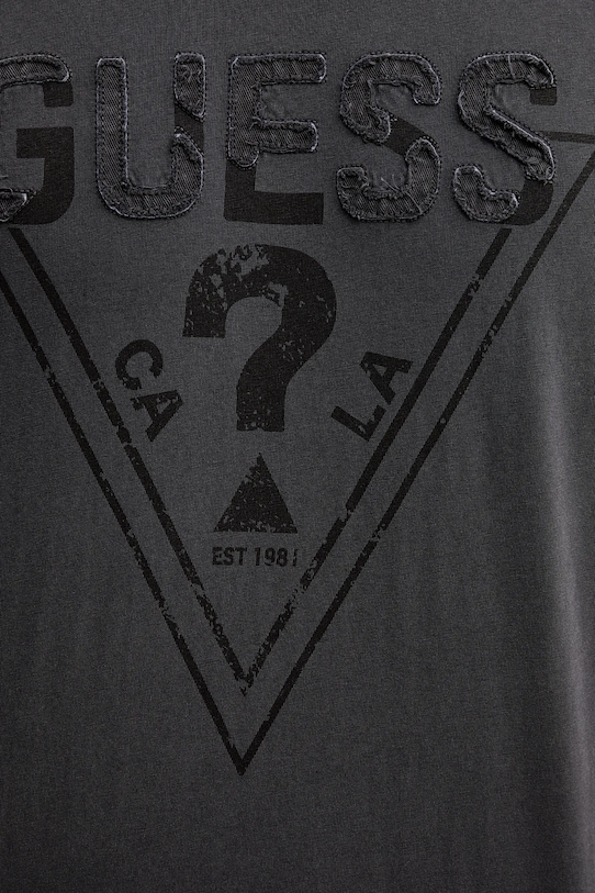 Guess t-shirt bawełniany M5YI42.KBW41 szary