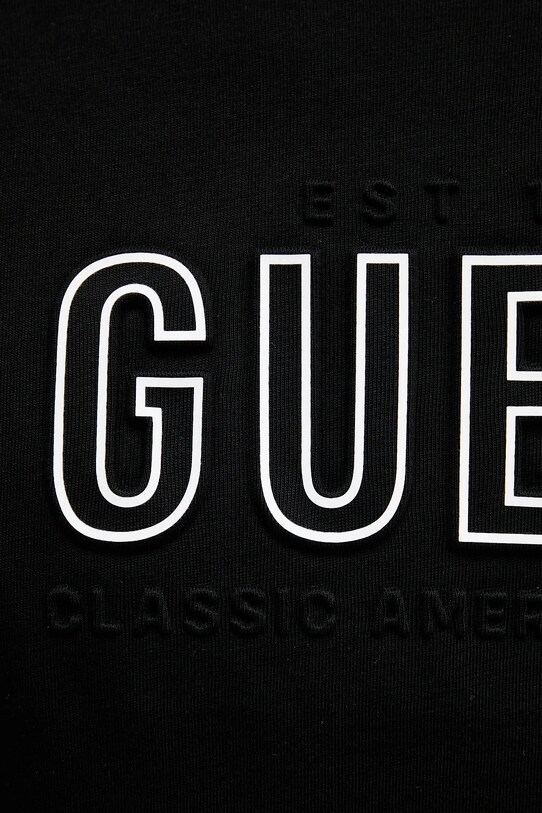 Guess tricou din bumbac negru M5YI44.KBW41
