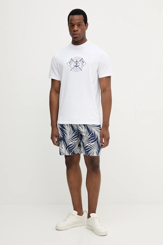 Бавовняна футболка Guess MARINA M5YI62.K8FQ4 білий AW25