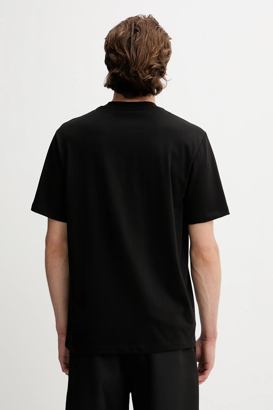Odzież HUGO t-shirt bawełniany 50544543 czarny