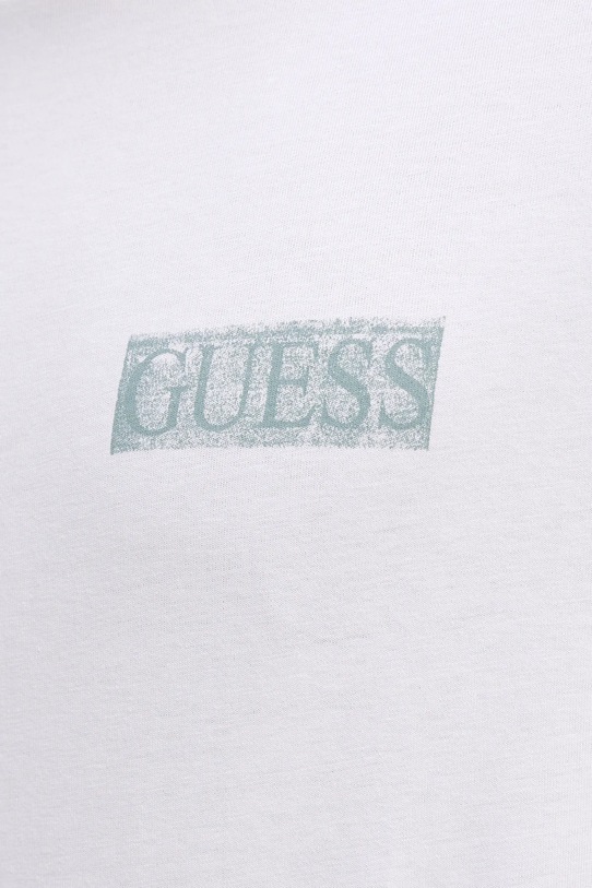 Guess t-shirt bawełniany PAINTERS M5YI48.KBW41 biały