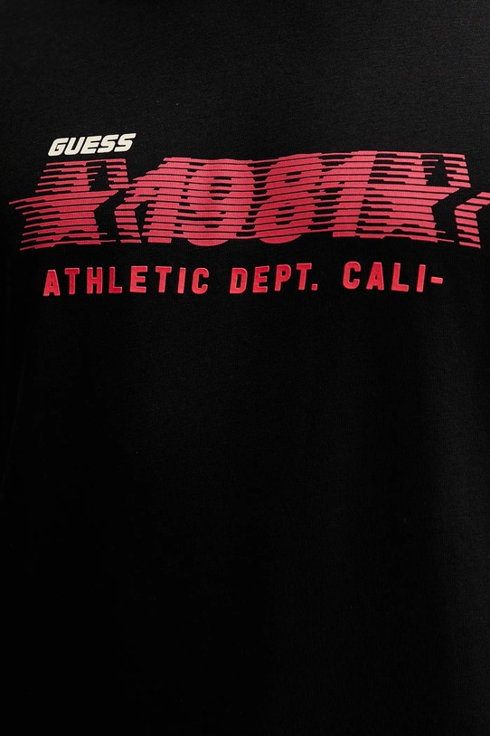 Бавовняна футболка Guess ADELMO Z5YI19.I3Z14 чорний