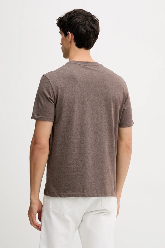 Odzież United Colors of Benetton t-shirt bawełniany 3UWFU10AU brązowy