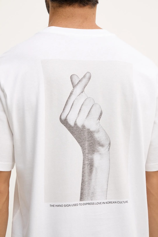 United Colors of Benetton t-shirt bawełniany 3MI5U10AX biały