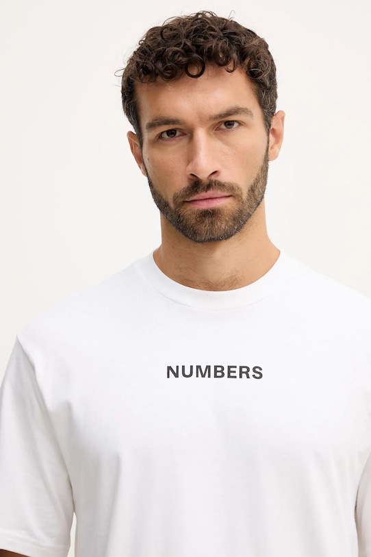 United Colors of Benetton tricou din bumbac alb 3MI5U10AX