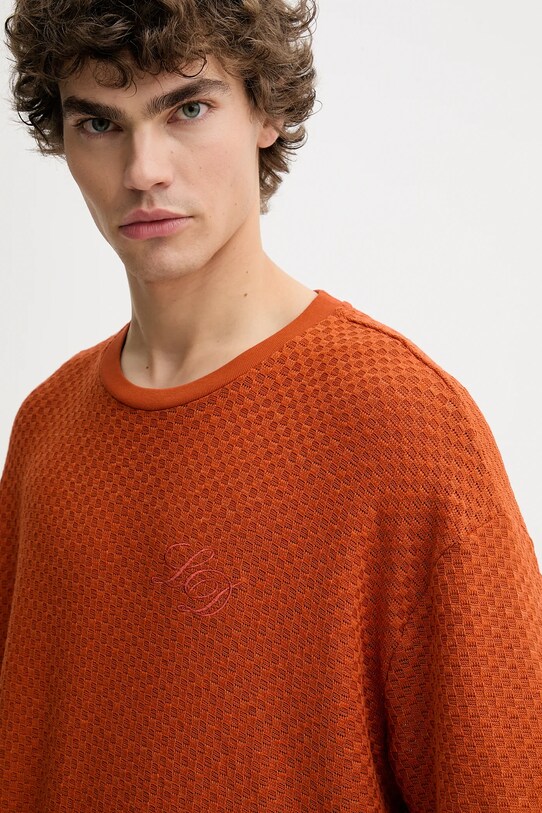Les Deux tricou Bruce portocaliu 1000157