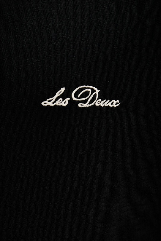 Les Deux t-shirt bawełniany 1000212 czarny
