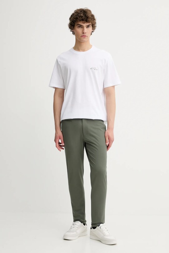 Les Deux tricou din bumbac 1000218 alb AW25