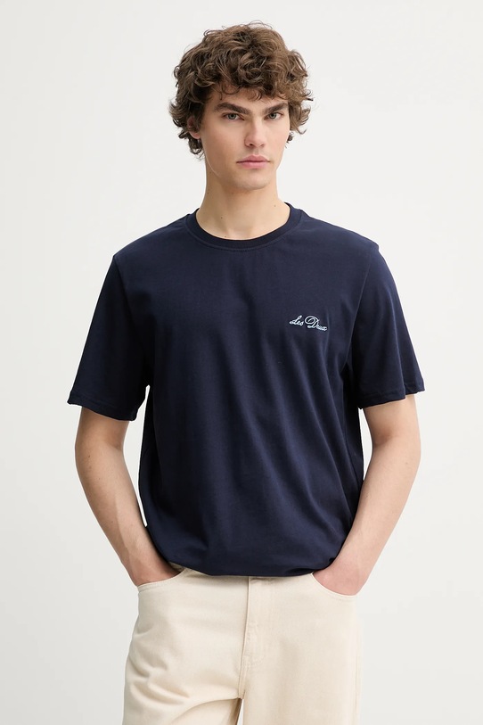 Îmbrăcăminte Les Deux tricou din bumbac 1000218 bleumarin