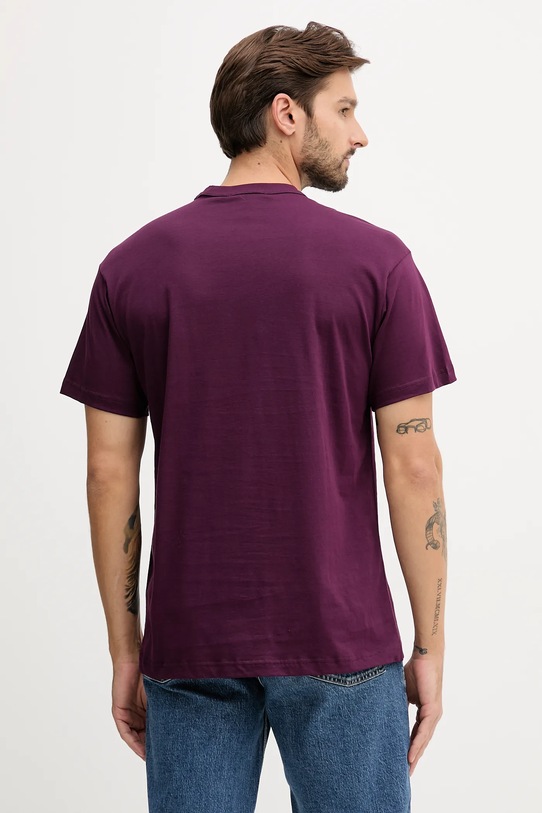 Îmbrăcăminte Versace Jeans Couture tricou din bumbac 79GAHT08.CJ00T violet