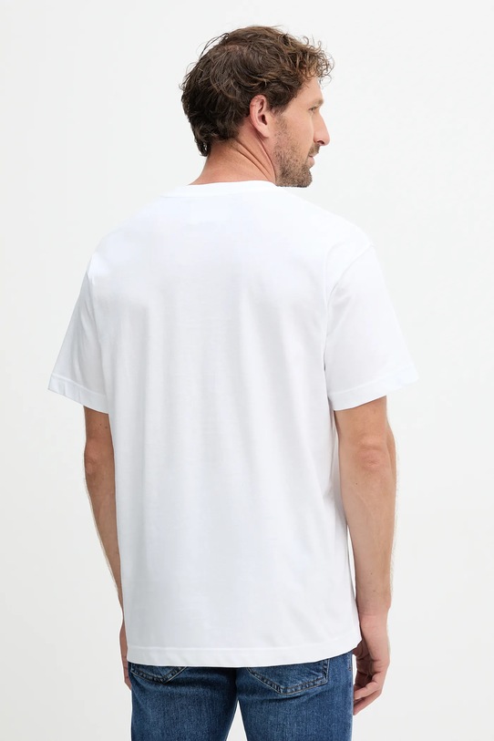 Îmbrăcăminte Versace Jeans Couture tricou din bumbac 79GAHP02.CJ01P alb