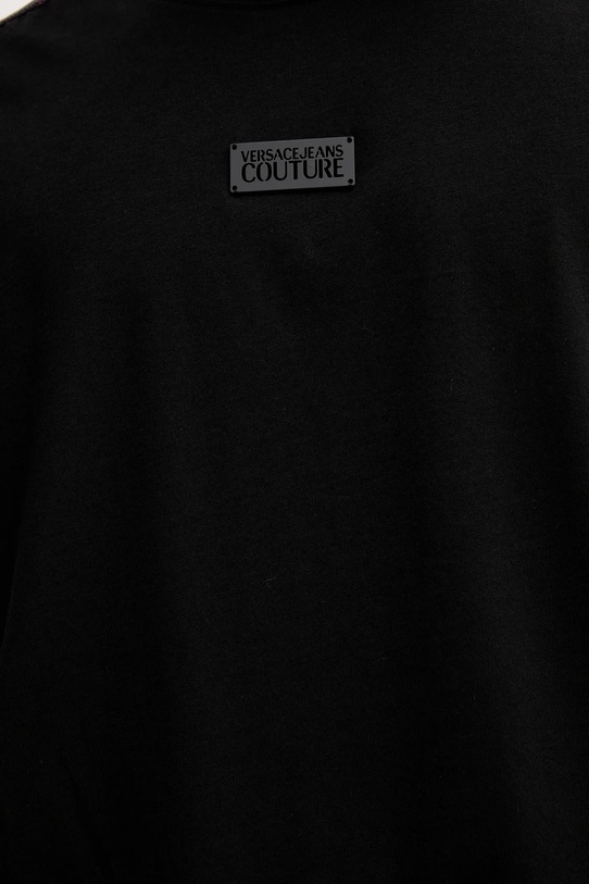 Versace Jeans Couture tricou 79GAH608.J0001 negru