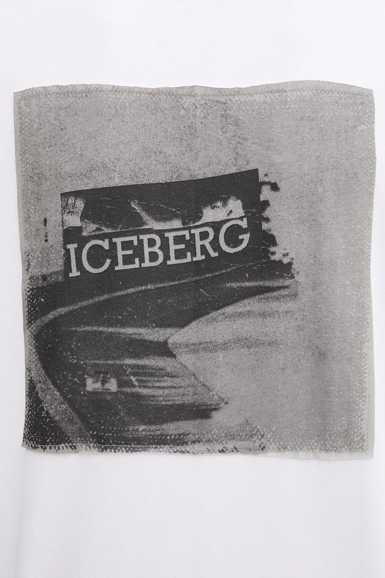Iceberg t-shirt F024.6318 biały