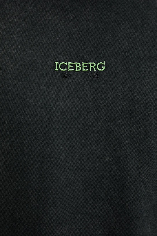 Iceberg t-shirt bawełniany F026.6335 szary