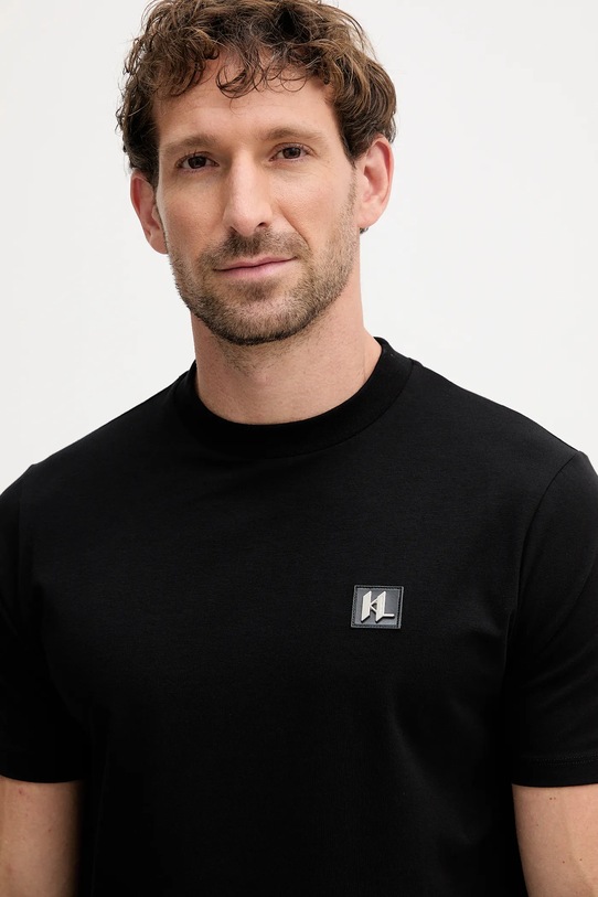 Karl Lagerfeld t-shirt czarny 554221.755050