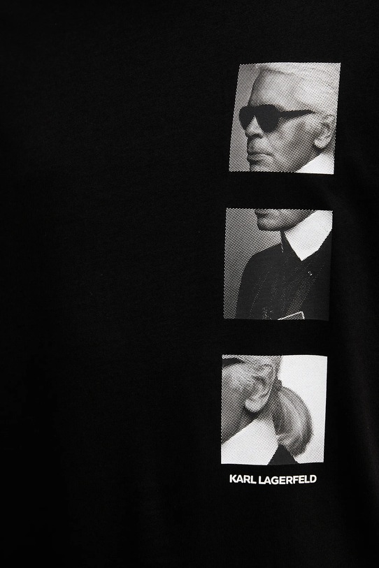 Βαμβακερό μπλουζάκι Karl Lagerfeld 554225.755139