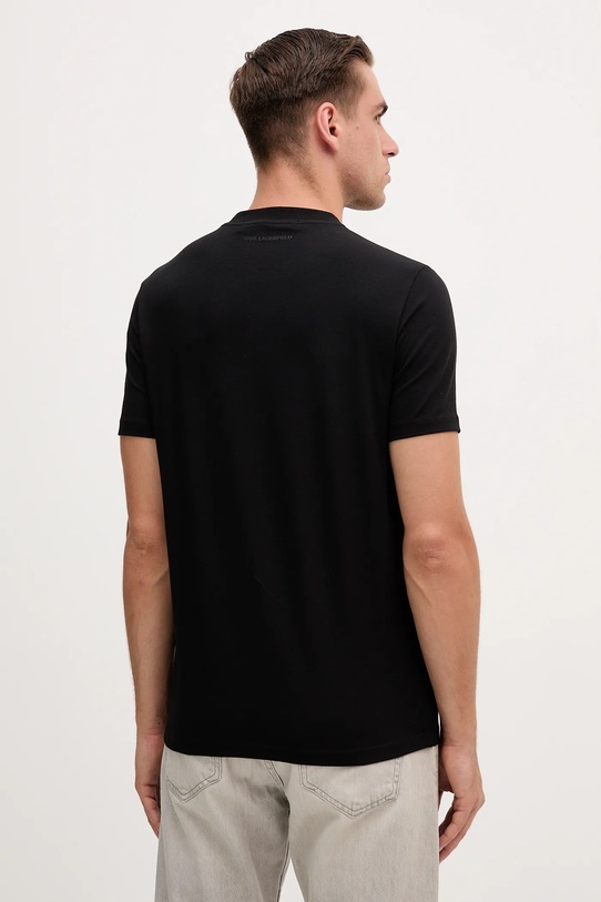 Îmbrăcăminte Karl Lagerfeld tricou 554221.755032 negru