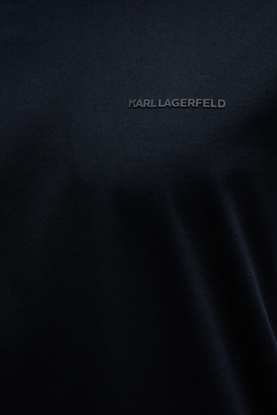 Karl Lagerfeld t-shirt bawełniany 554200.755002 granatowy
