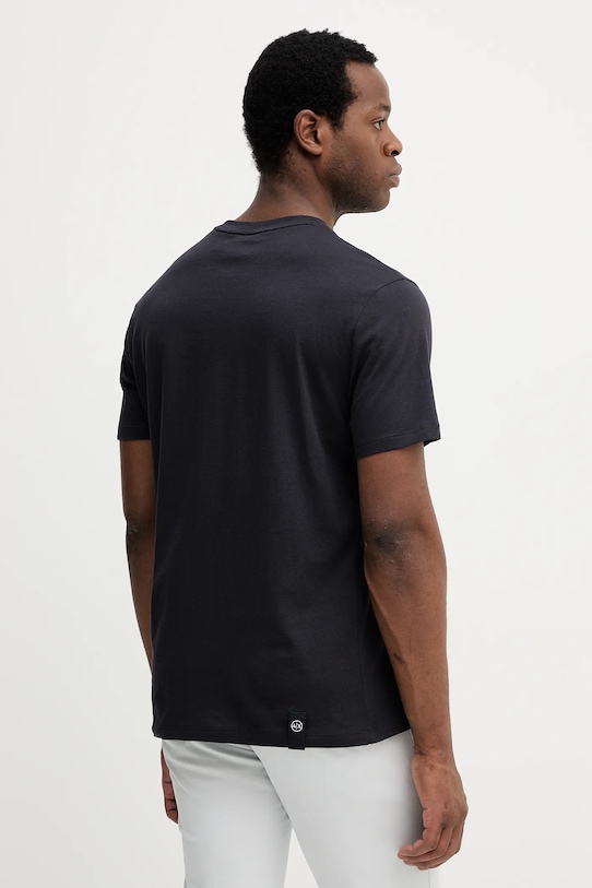 Odzież Armani Exchange t-shirt bawełniany XM001074.AF10356 granatowy