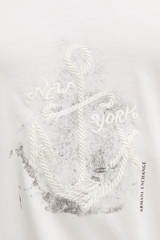 Armani Exchange t-shirt bawełniany XM001075.AF12308 biały