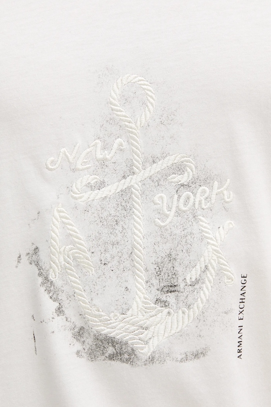 Armani Exchange t-shirt bawełniany XM001075.AF12308 biały