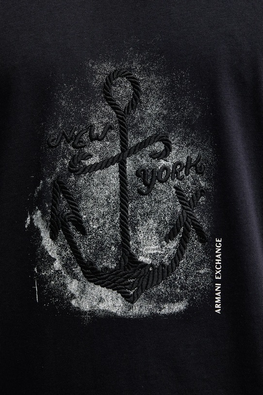 Armani Exchange t-shirt bawełniany XM001075.AF12308 czarny