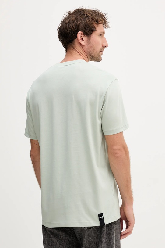 Armani Exchange t-shirt bawełniany XM001853.AF10356 zielony AW25