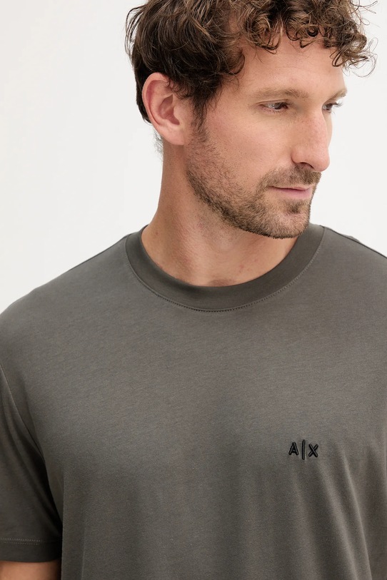Odzież Armani Exchange t-shirt bawełniany XM001568.AF10358 zielony
