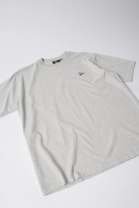 by Parra t-shirt in cotone Signature 54116 grigio AW25