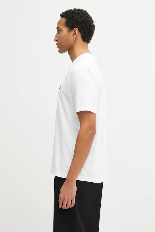 Μπλουζάκι by Parra Signature 54115 λευκό AW25