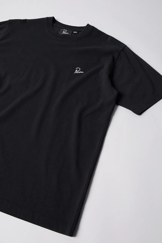 by Parra t-shirt Signature 54117. black AW25