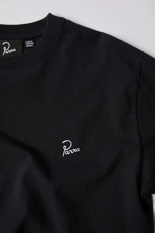 Clothing by Parra t-shirt Signature 54117. black