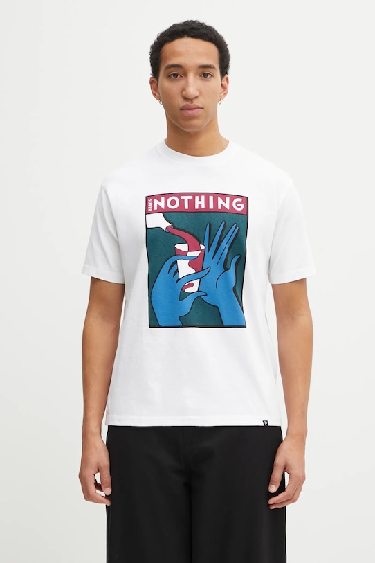 Tričko by Parra Super nothing relaxed bílá 54100