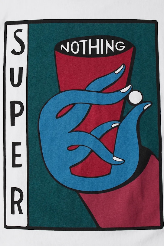 Abbigliamento by Parra t-shirt Super nothing 54100 bianco