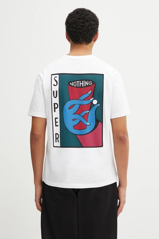 Oblečení Tričko by Parra Super nothing 54100 bílá