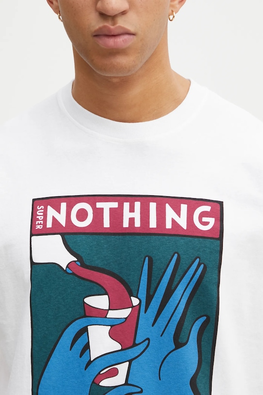 Tričko by Parra Super nothing bílá 54100