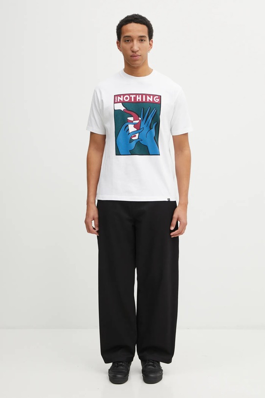 Tričko by Parra Super nothing 54100 bílá