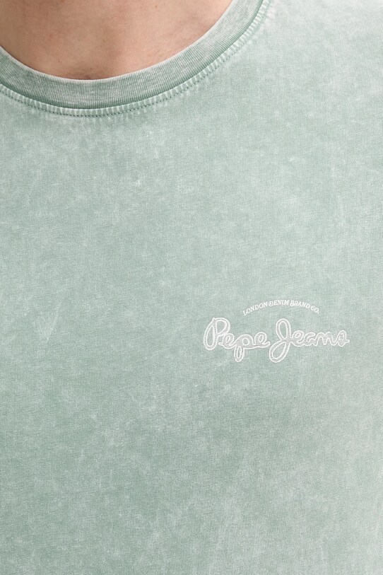 Bavlnené tričko Pepe Jeans PM509960 zelená