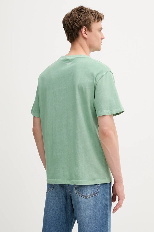Oblečenie Bavlnené tričko Pepe Jeans PM509965 zelená